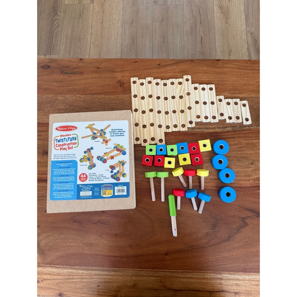 Melissa & Doug Twist and Turn Construction Set